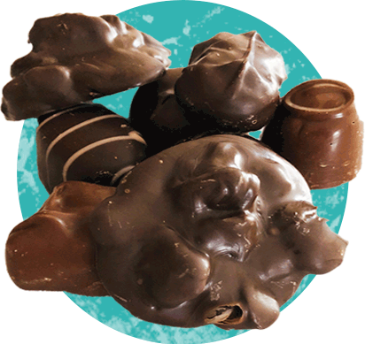 specials and discount offers on chocolate and candy