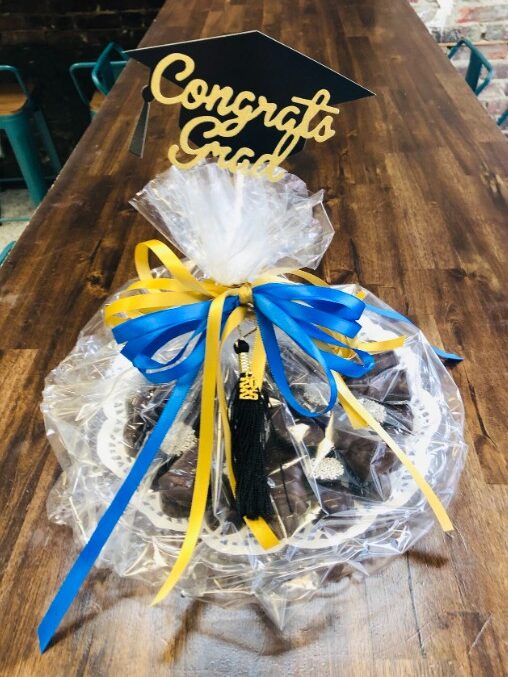 graduation gift chocolate tray new jersey candy store